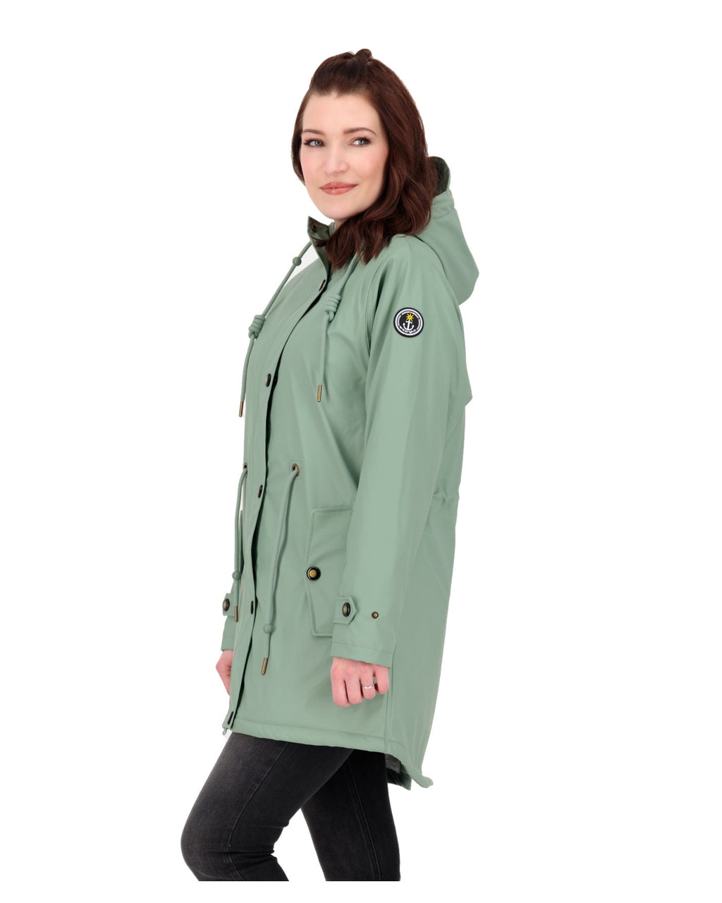Regenparka #ankergluttraum Grau