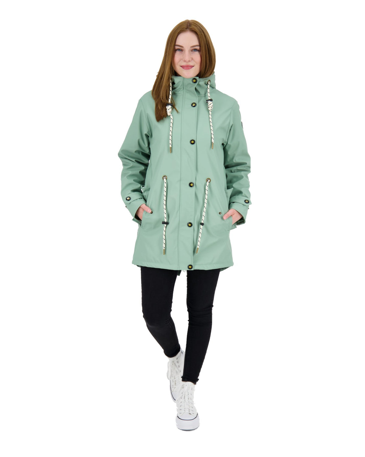 Regenparka #ankergluttraum Grau