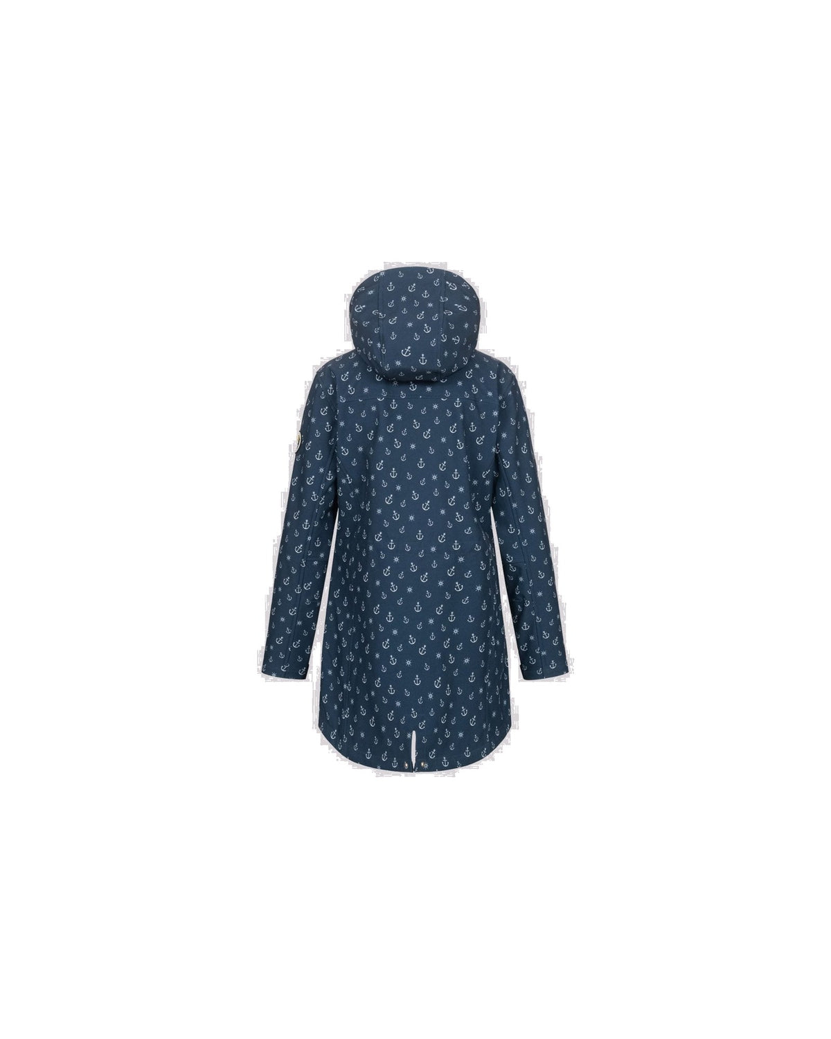 Softshellmantel #ankerglutschein Navy