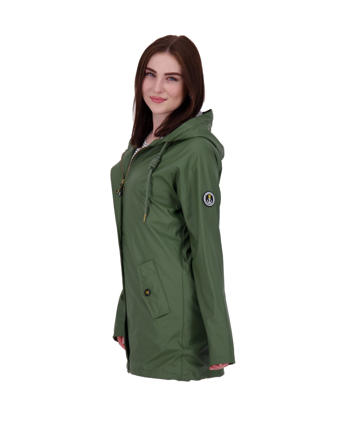Regenmantel #ankerglutheaven Olive