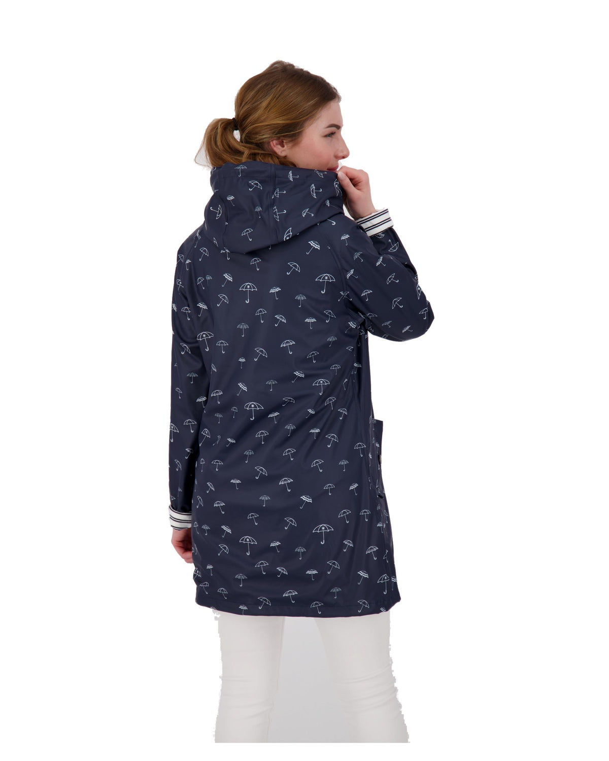 Regenmantel #ankerglutbucht Navy