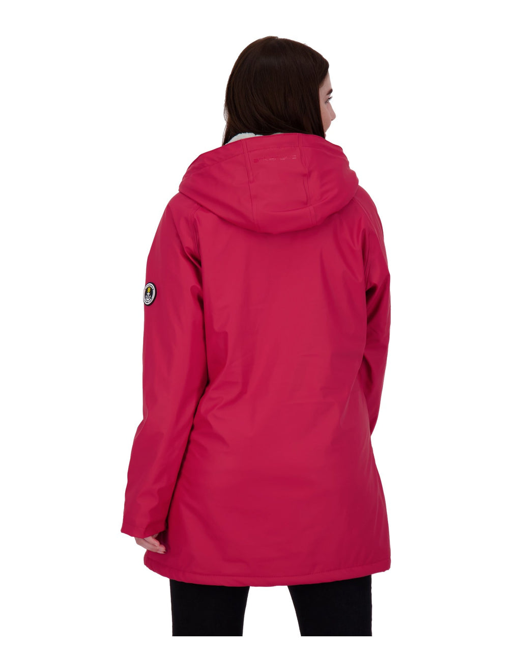 Friesennerz mit Fleece #ankerglutnebel Rot