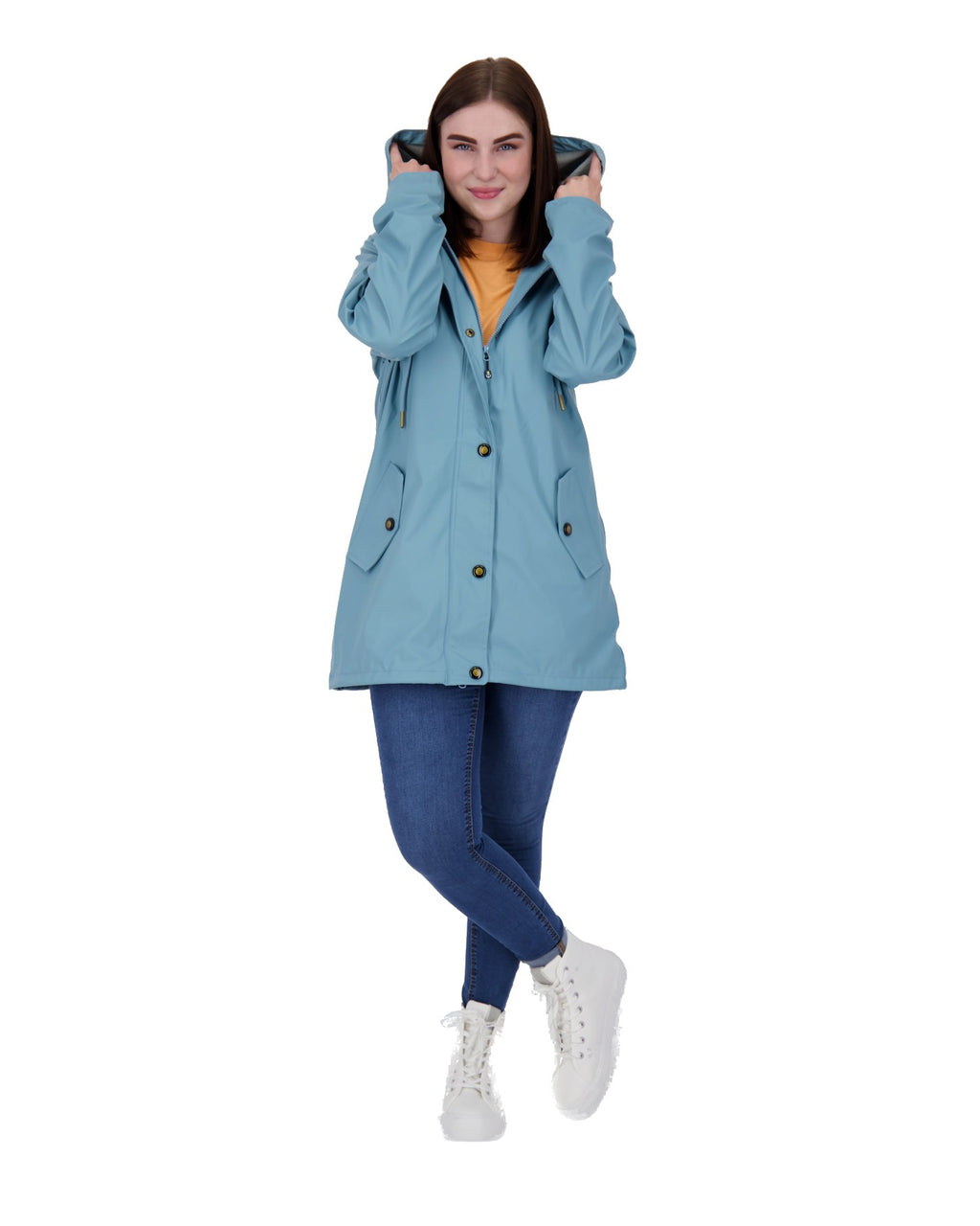 Friesennerz mit Fleece #ankerglutnebel Hellblau