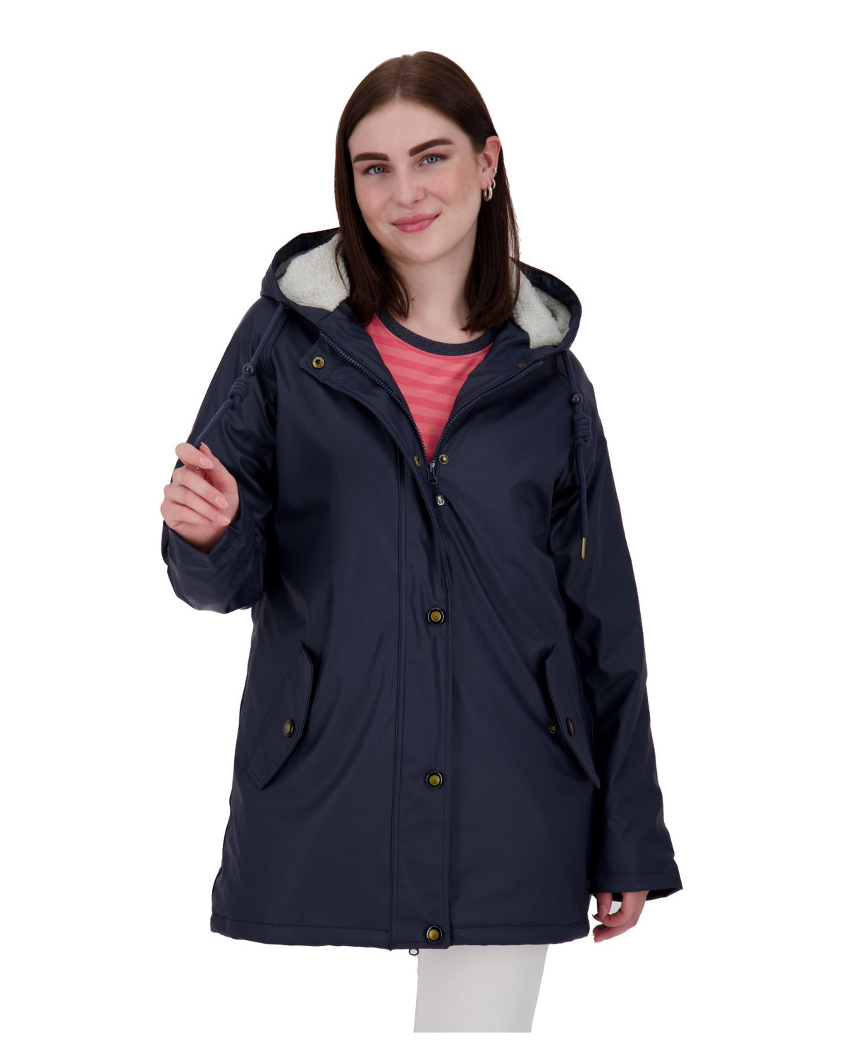 Friesennerz mit Fleece #ankerglutnebel Navy