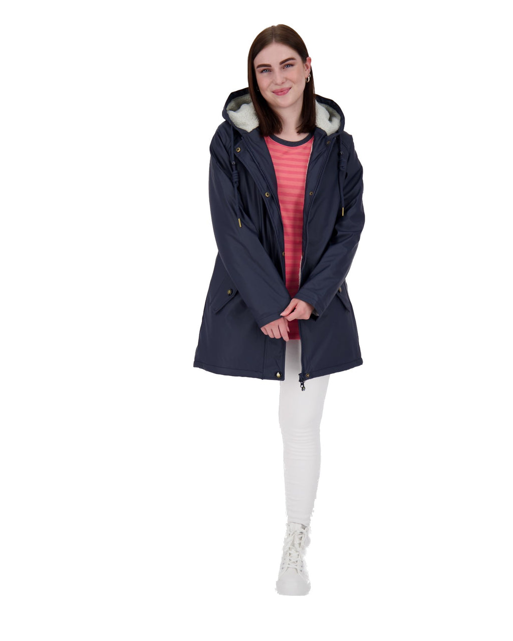 Friesennerz mit Fleece #ankerglutnebel Navy