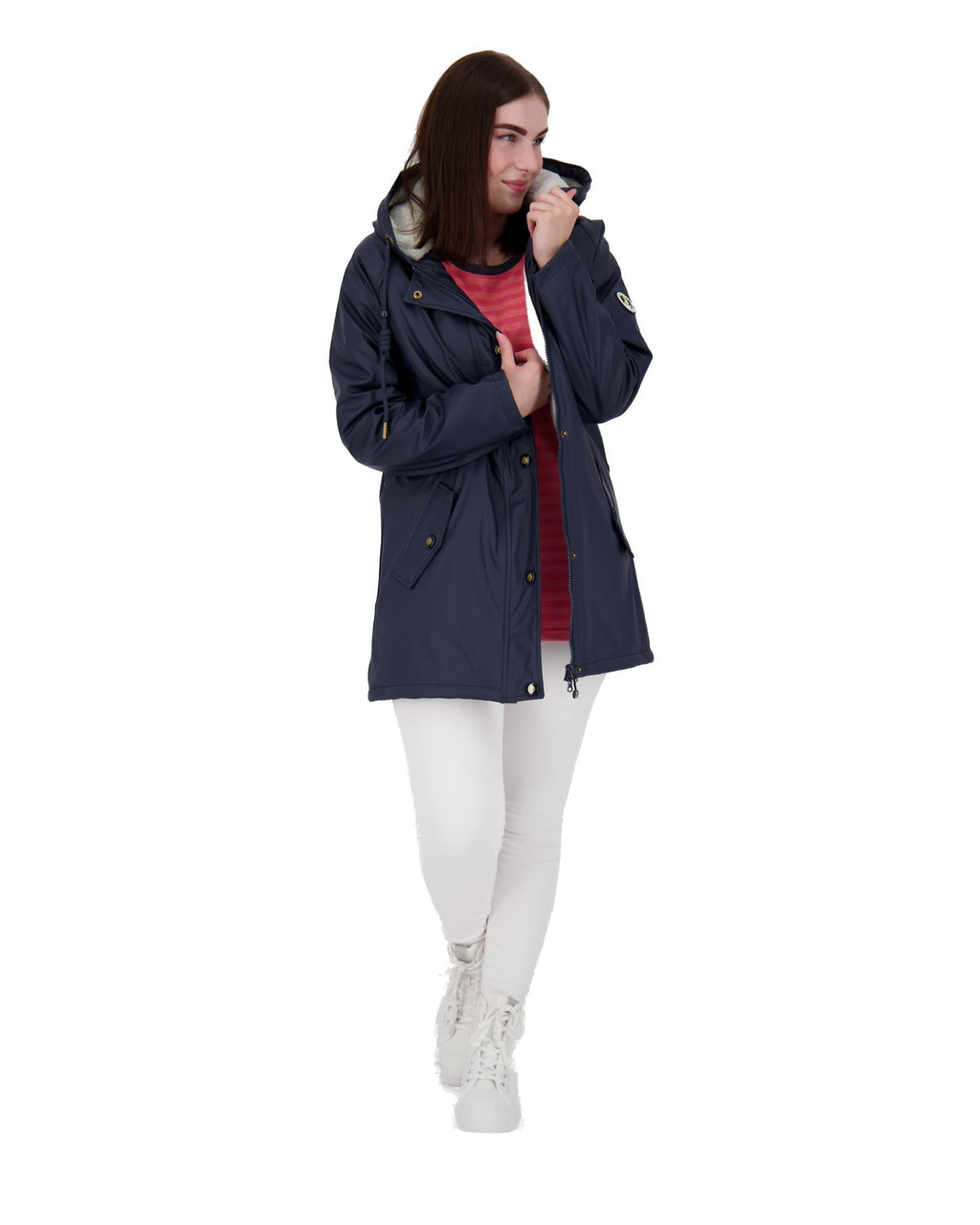 Friesennerz mit Fleece #ankerglutnebel Navy