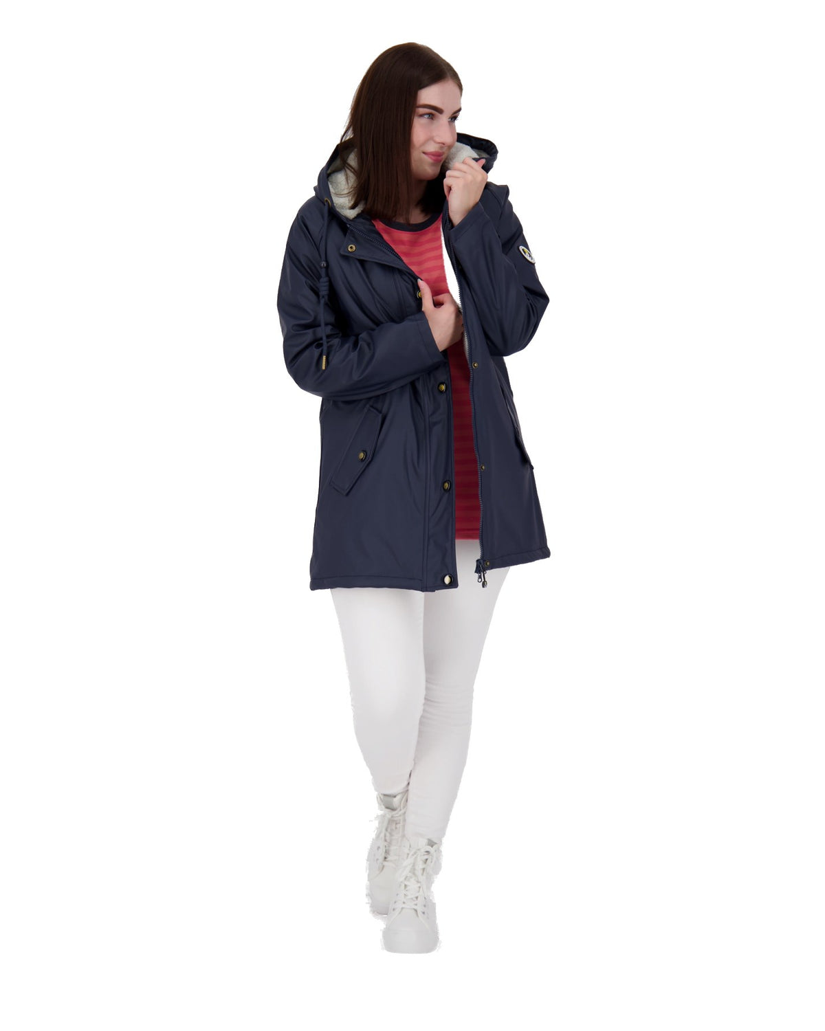 Friesennerz mit Fleece #ankerglutnebel Navy