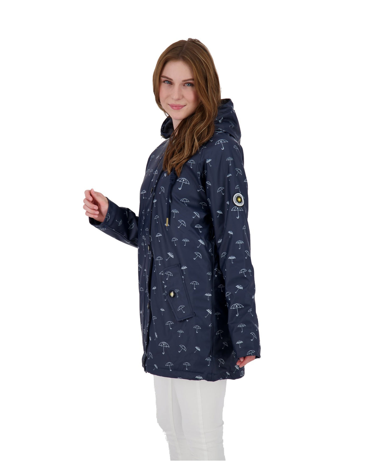 Regenmantel #ankerglutmeer Navy