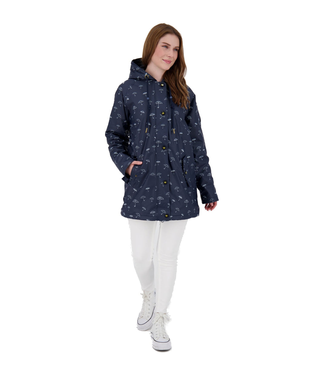Regenmantel #ankerglutmeer Navy