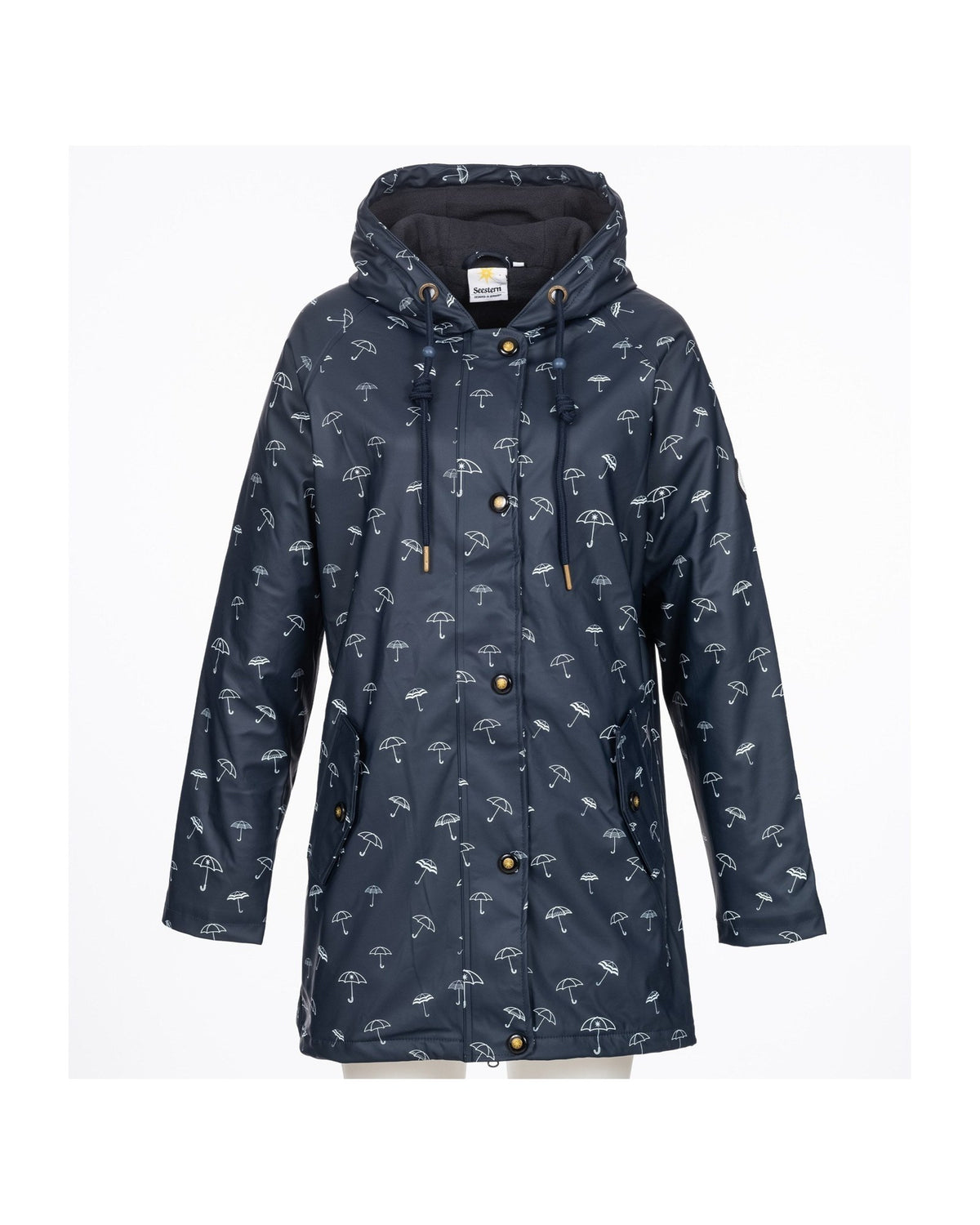 Regenmantel #ankerglutmeer Navy