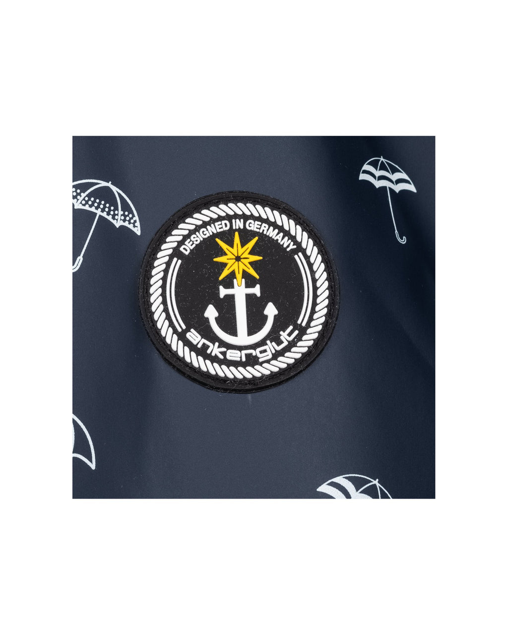 Regenmantel #ankerglutmeer Navy