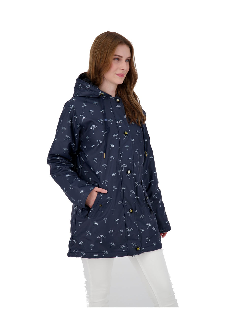 Regenmantel #ankerglutmeer Navy
