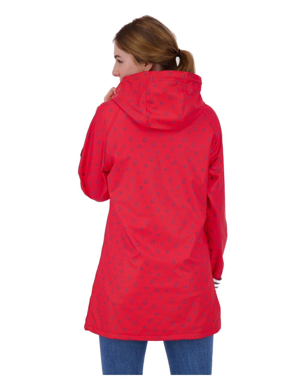 Regenmantel #ankerglutzauber Rot