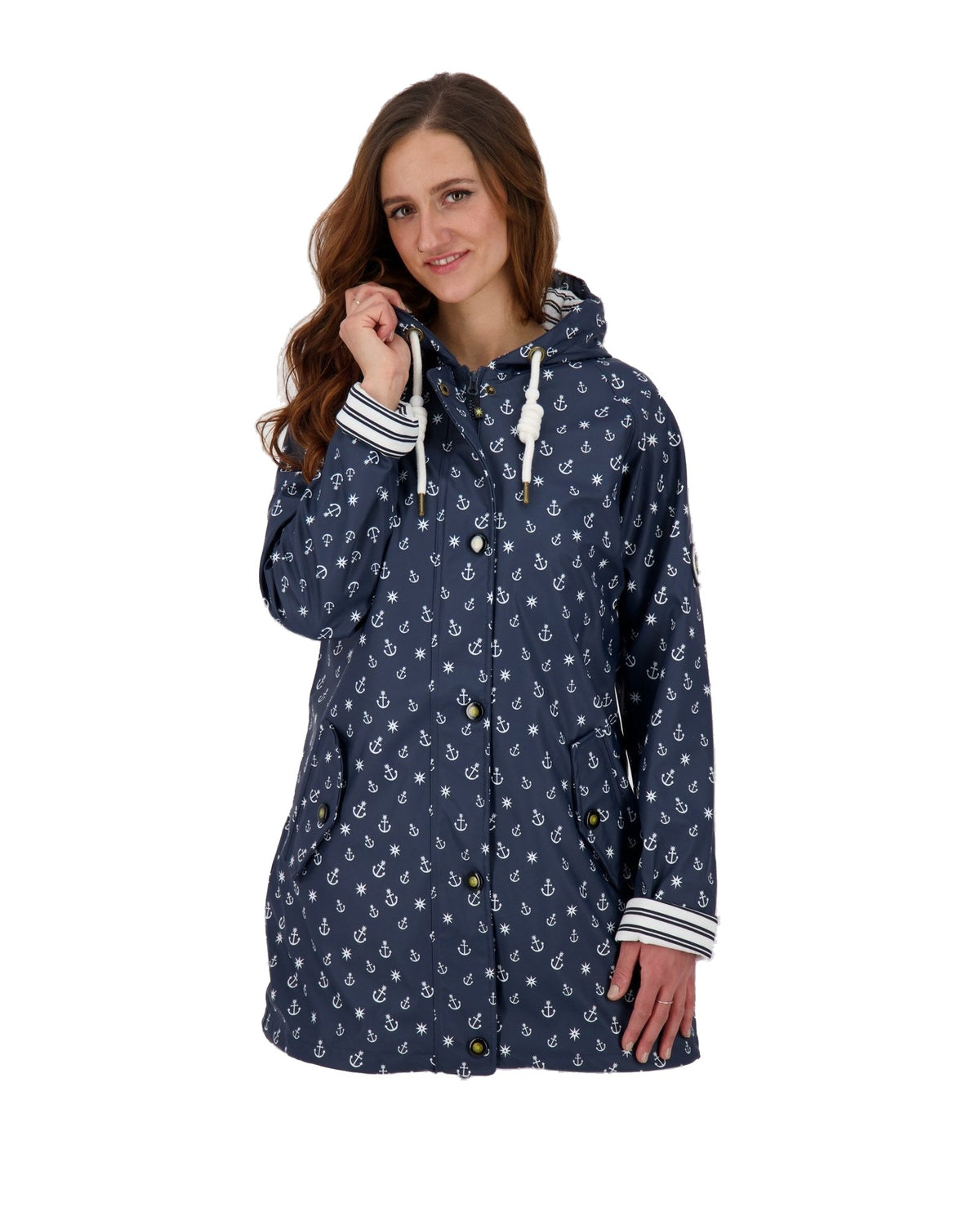 Regenmantel #ankerglutzauber Navy