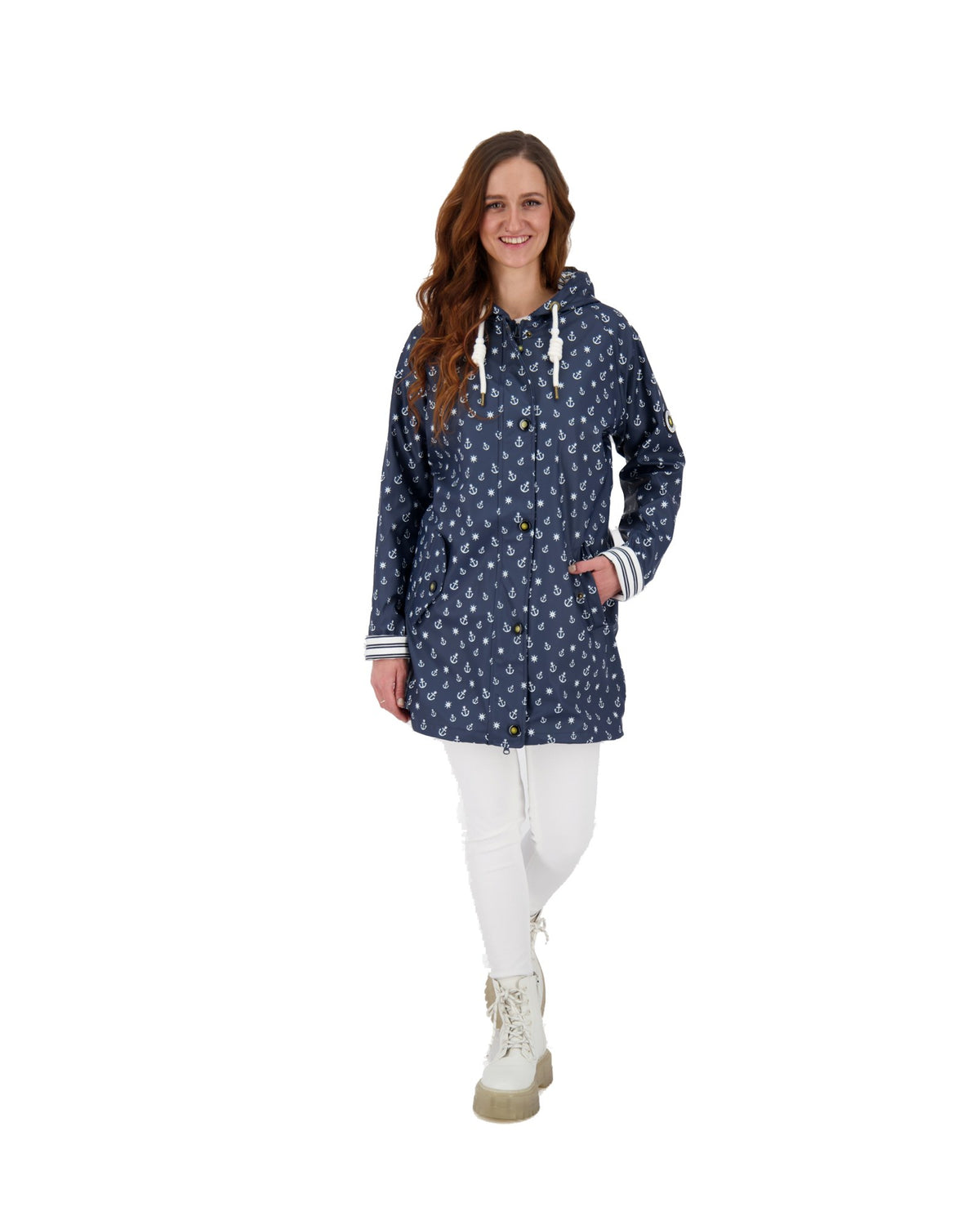 Regenmantel #ankerglutzauber Navy