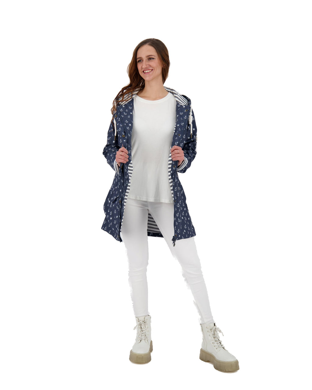 Regenmantel #ankerglutzauber Navy