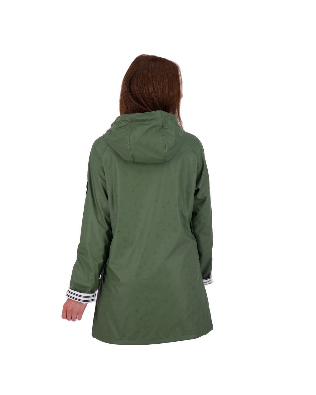 Regenmantel #ankerglutzauber Olive