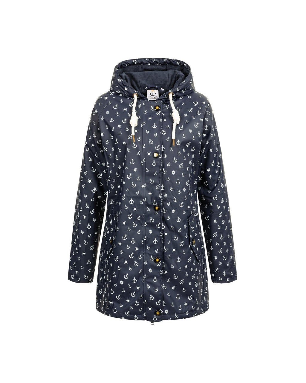 Regenmantel #ankerglutwolke Navy