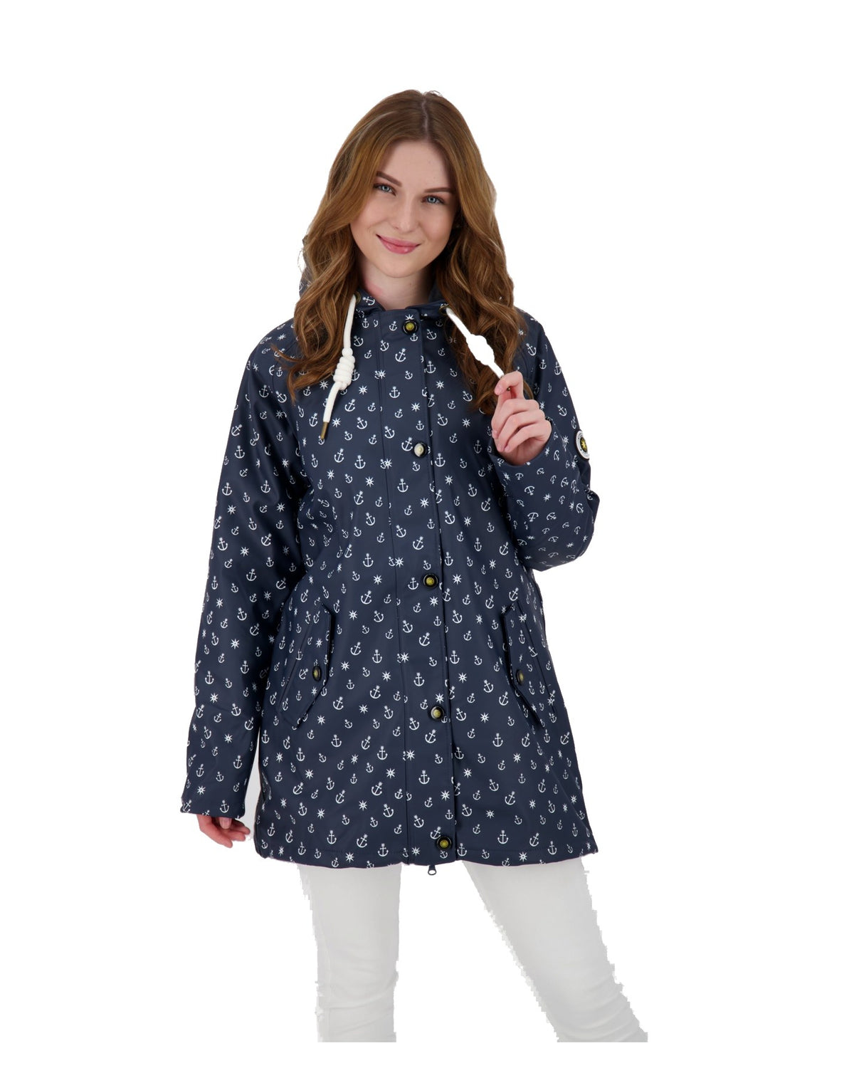 Regenmantel #ankerglutwolke Navy