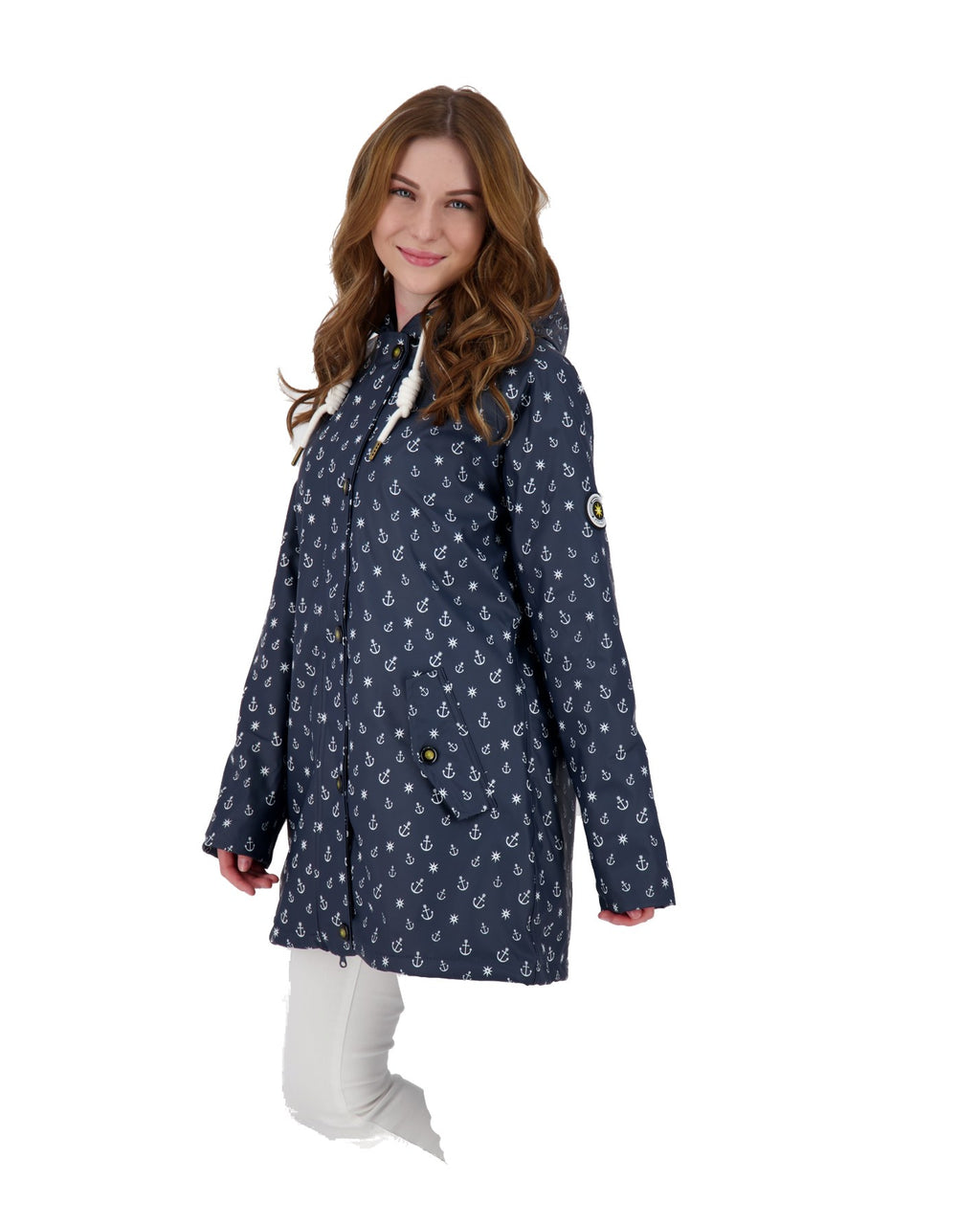 Regenmantel #ankerglutwolke Navy