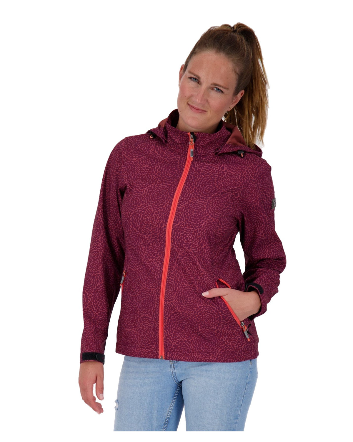 LPO Softshelljacke SHELBY PEAK II Weinrot