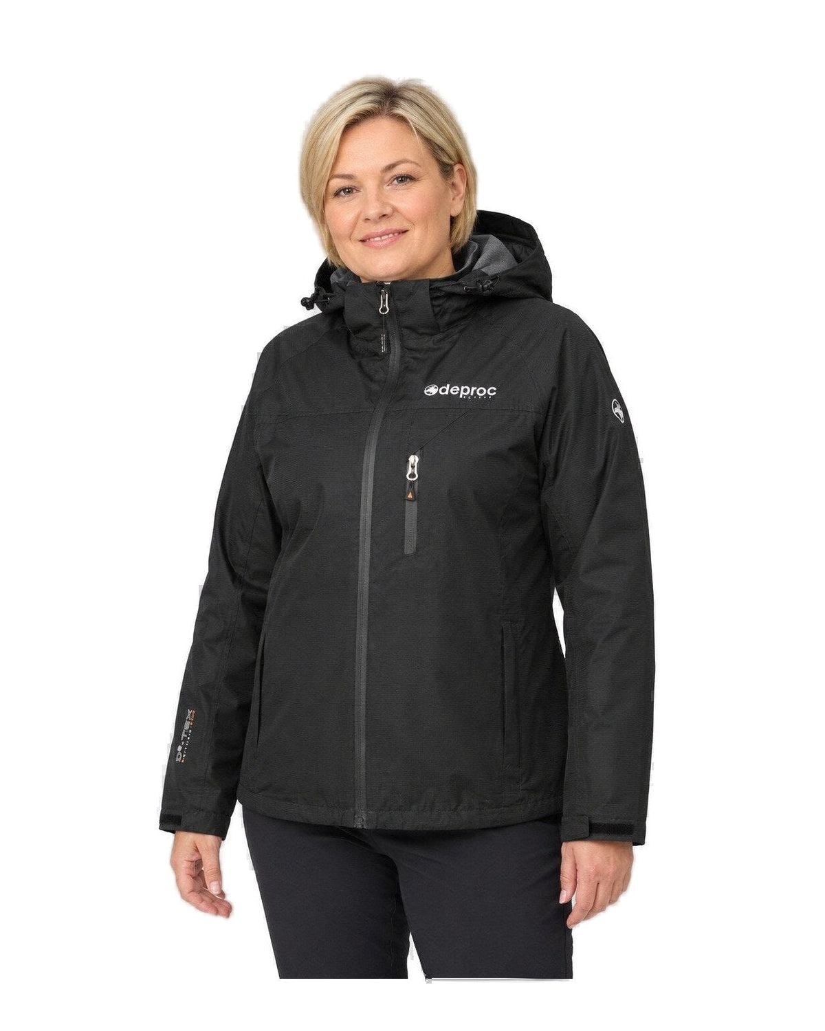DEPROC Outdoorjacke Funktionsjacke DURELL Anthra