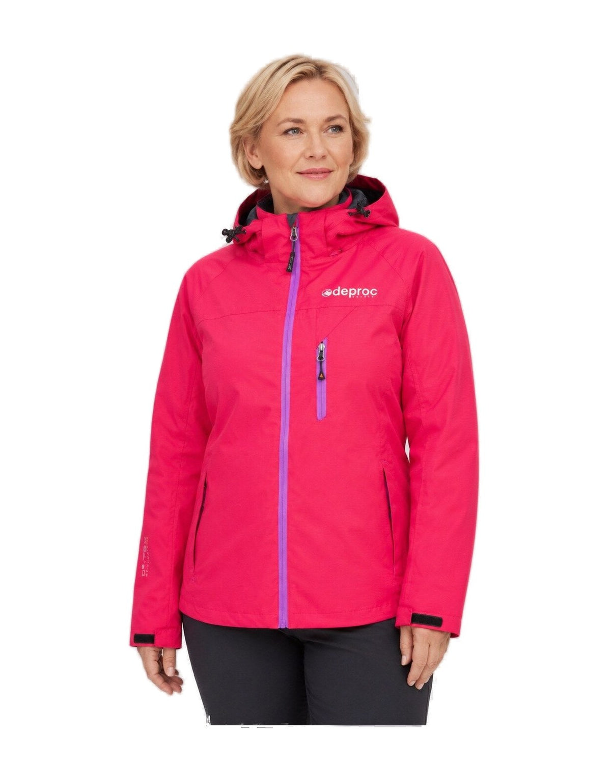 DEPROC Outdoorjacke Funktionsjacke DURELL Pink