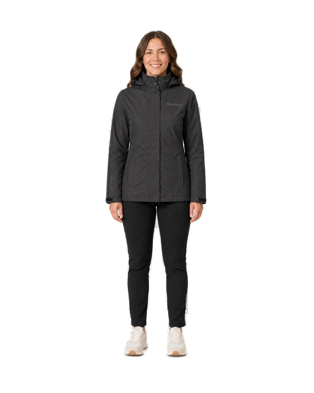 DEPROC Outdoorjacke LAVAL WOMEN Schwarz
