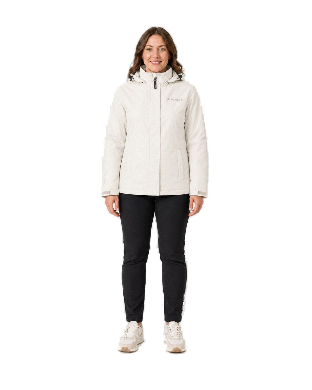 DEPROC Outdoorjacke LAVAL WOMEN Offwhite