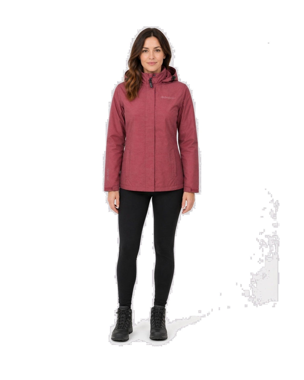 DEPROC Outdoorjacke LAVAL WOMEN Wine