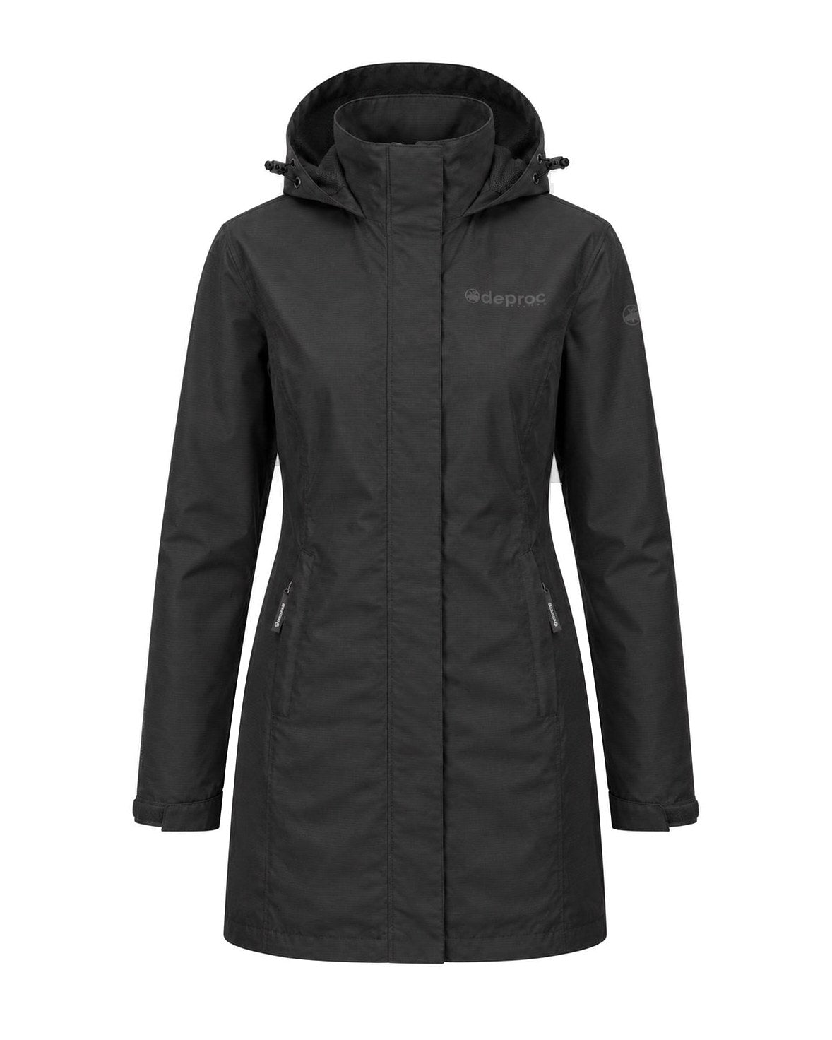 DEPROC Outdoorparka LAVAL LONG WOMEN Schwarz