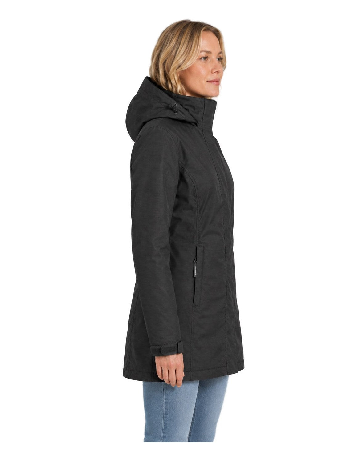 DEPROC Outdoorparka LAVAL LONG WOMEN Schwarz