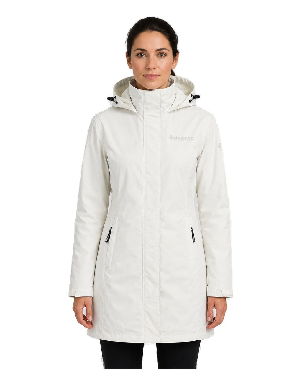 DEPROC Outdoorparka LAVAL LONG WOMEN Offwhite