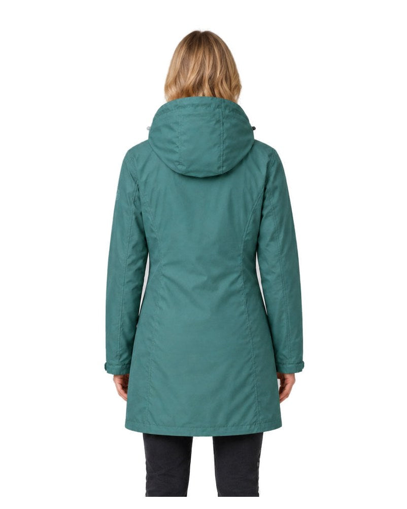 DEPROC Outdoorparka LAVAL LONG WOMEN Petrol