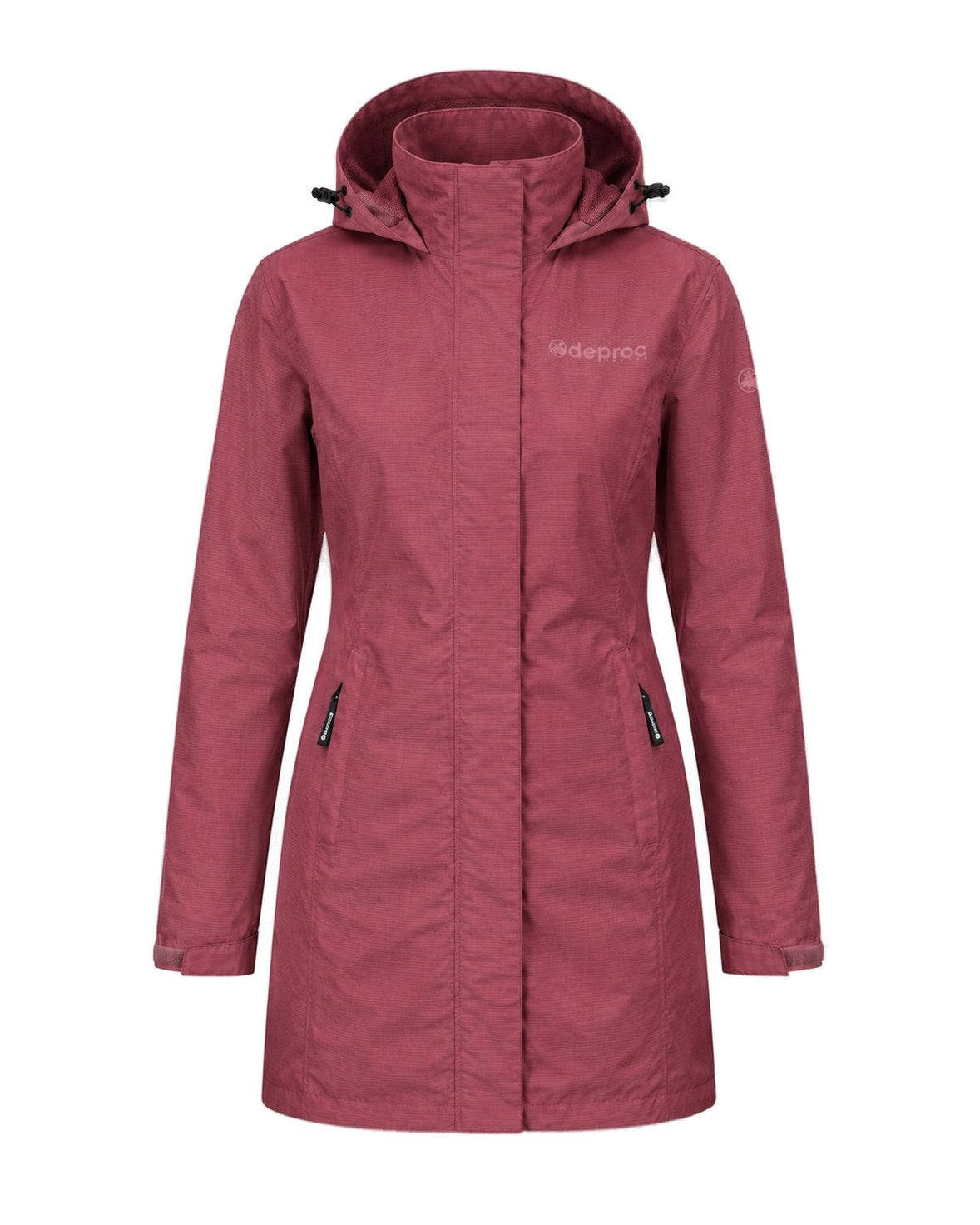 DEPROC Outdoorparka LAVAL LONG WOMEN Wine