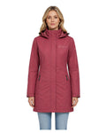 DEPROC Outdoorparka LAVAL LONG WOMEN Wine