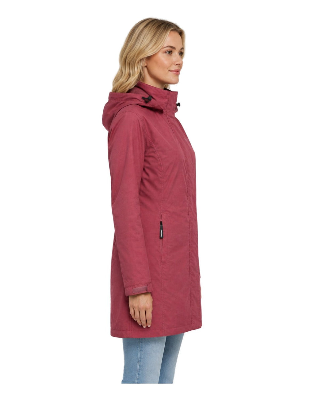 DEPROC Outdoorparka LAVAL LONG WOMEN Wine