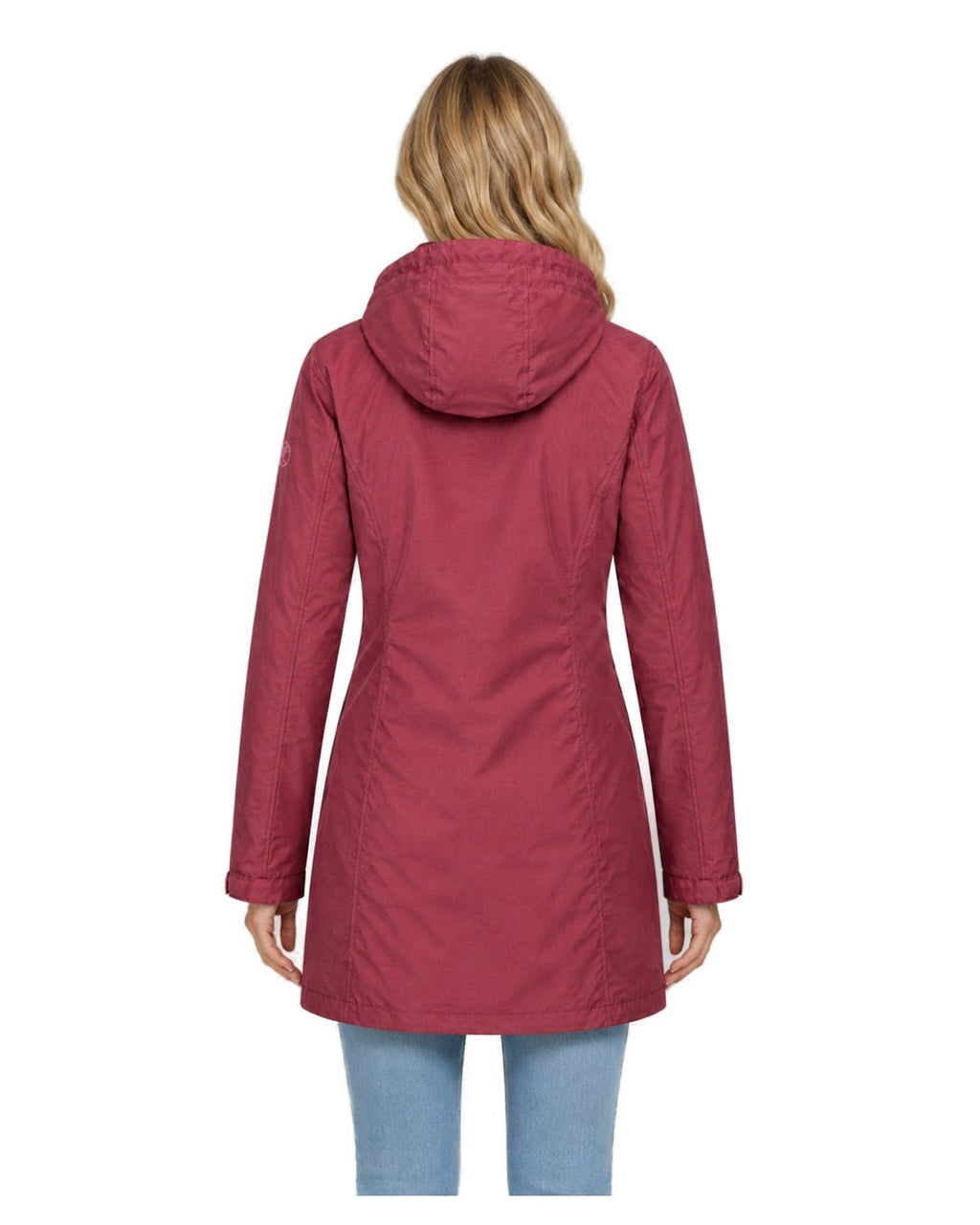 DEPROC Outdoorparka LAVAL LONG WOMEN Wine