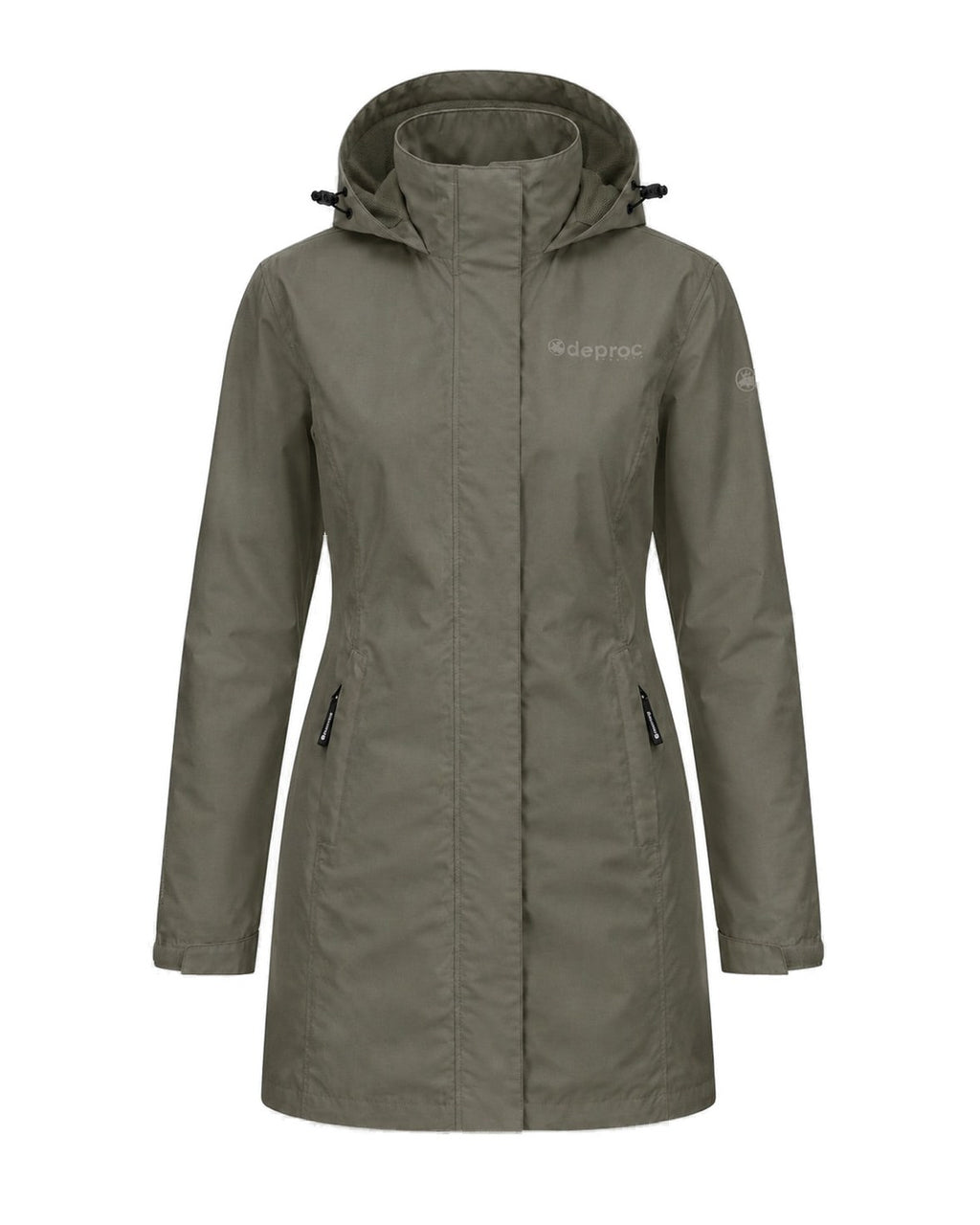 DEPROC Outdoorparka LAVAL LONG WOMEN Olive