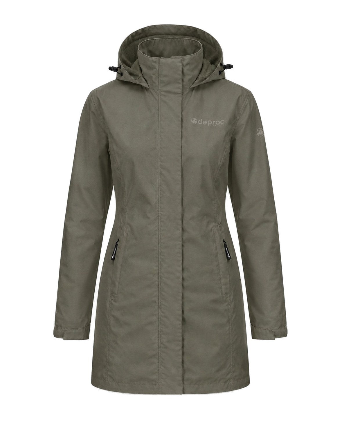 DEPROC Outdoorparka LAVAL LONG WOMEN Olive