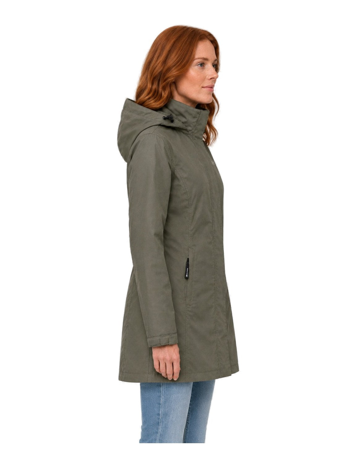 DEPROC Outdoorparka LAVAL LONG WOMEN Olive