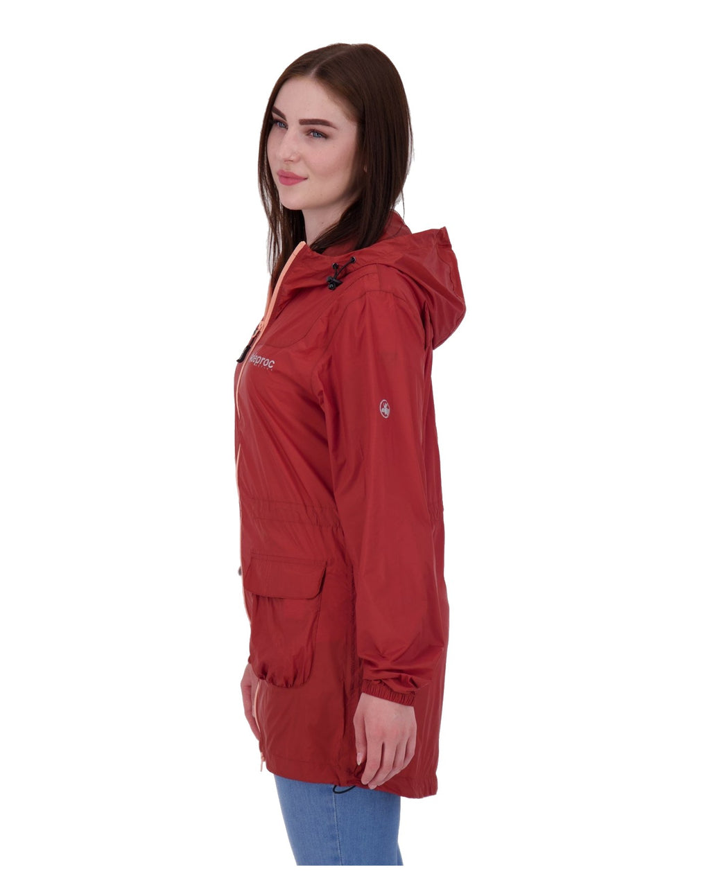 DEPROC Regenmantel LYNN WOMEN Weinrot