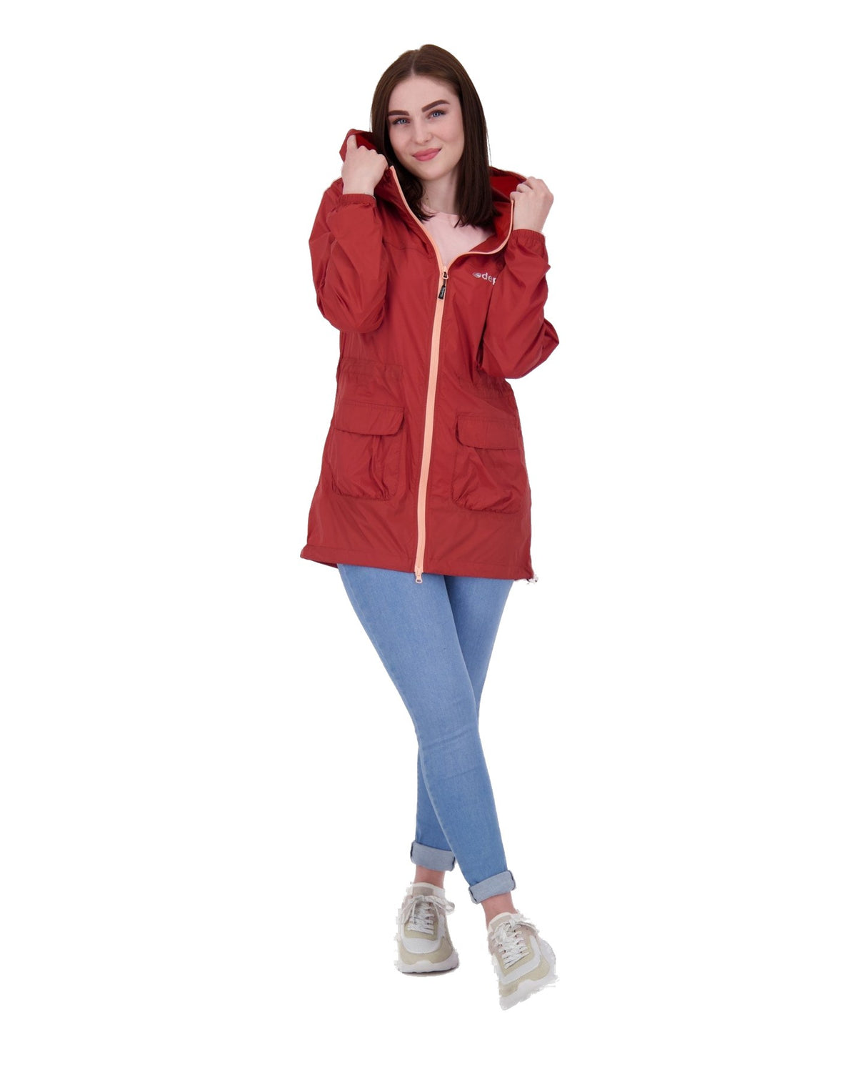 DEPROC Regenmantel LYNN WOMEN Weinrot