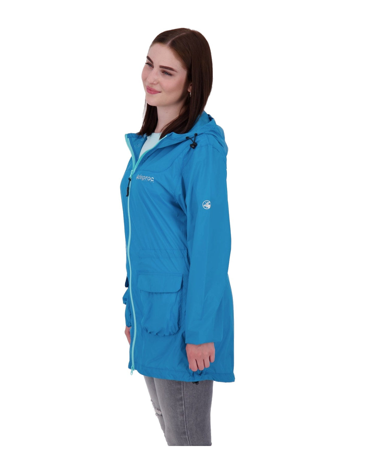 DEPROC Regenmantel LYNN WOMEN Aquaverde