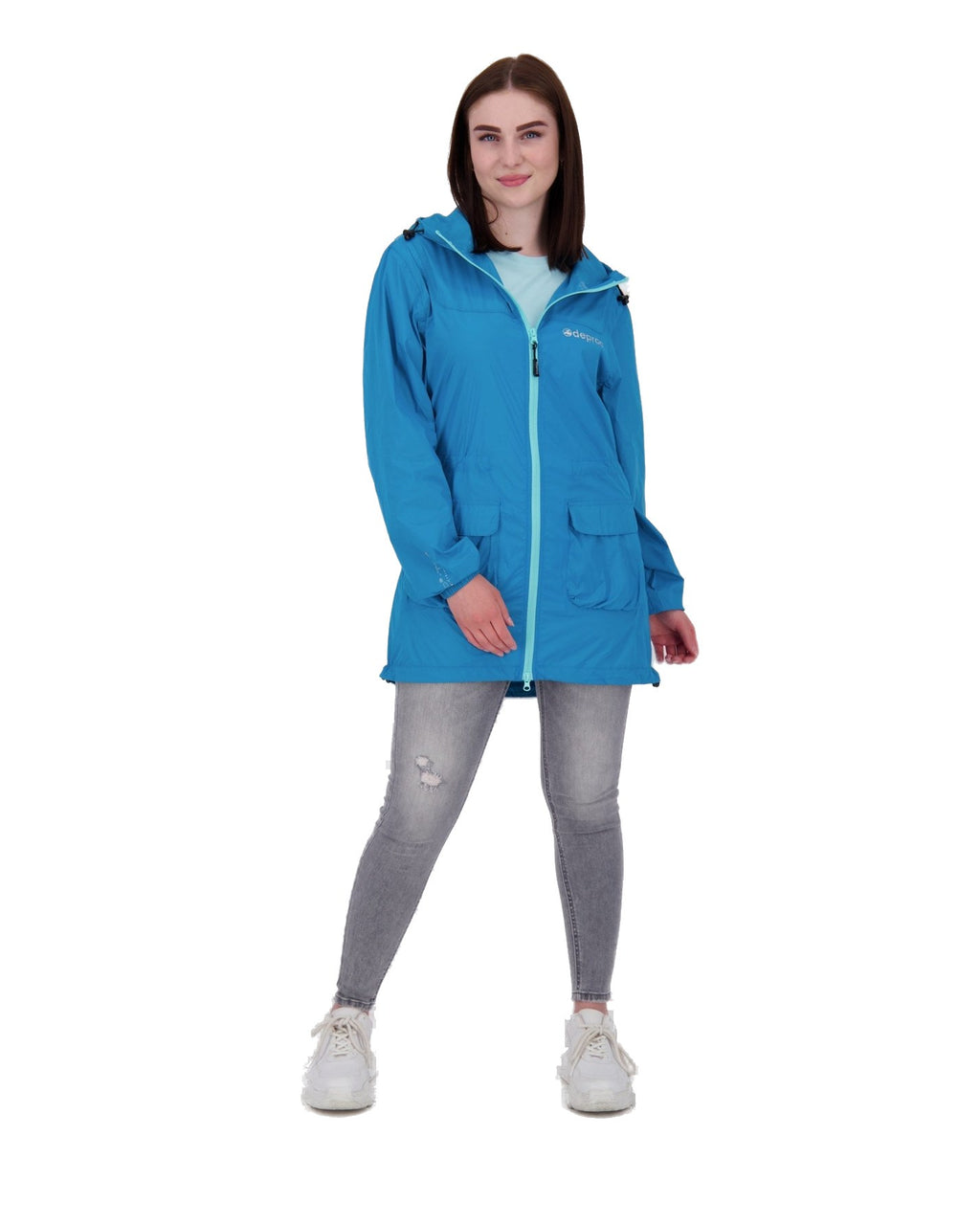 DEPROC Regenmantel LYNN WOMEN Aquaverde