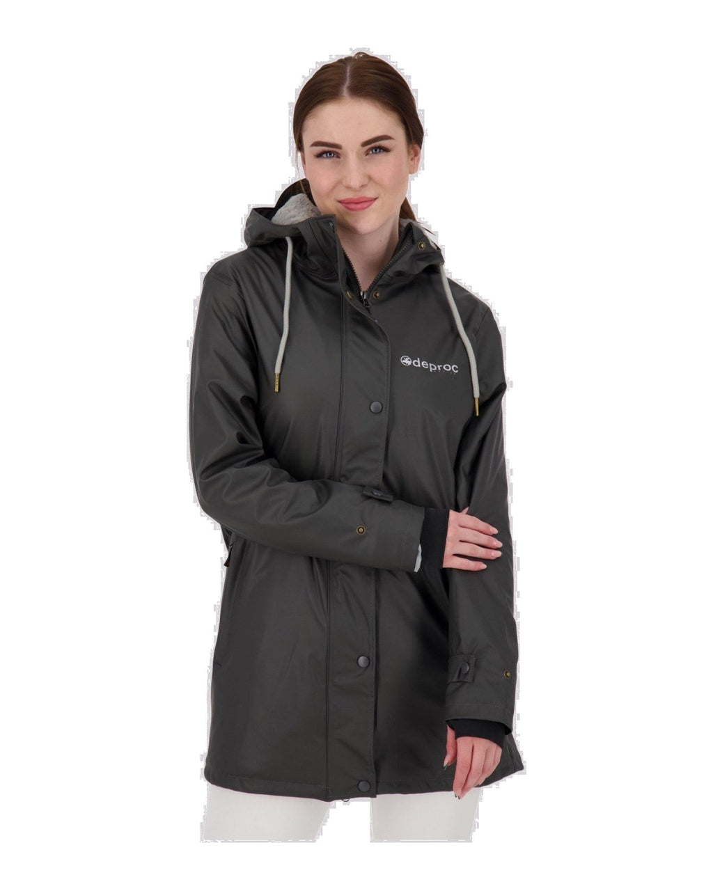 DEPROC Regenmantel & Friesennerz ELLESMERE Anthrazit