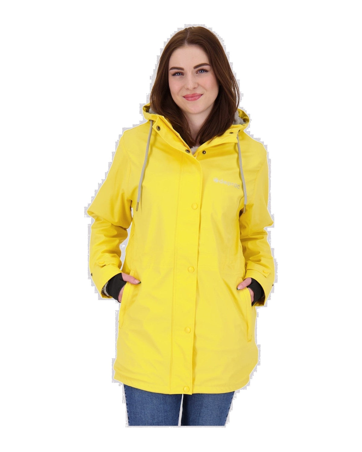 DEPROC Regenmantel & Friesennerz ELLESMERE Gelb