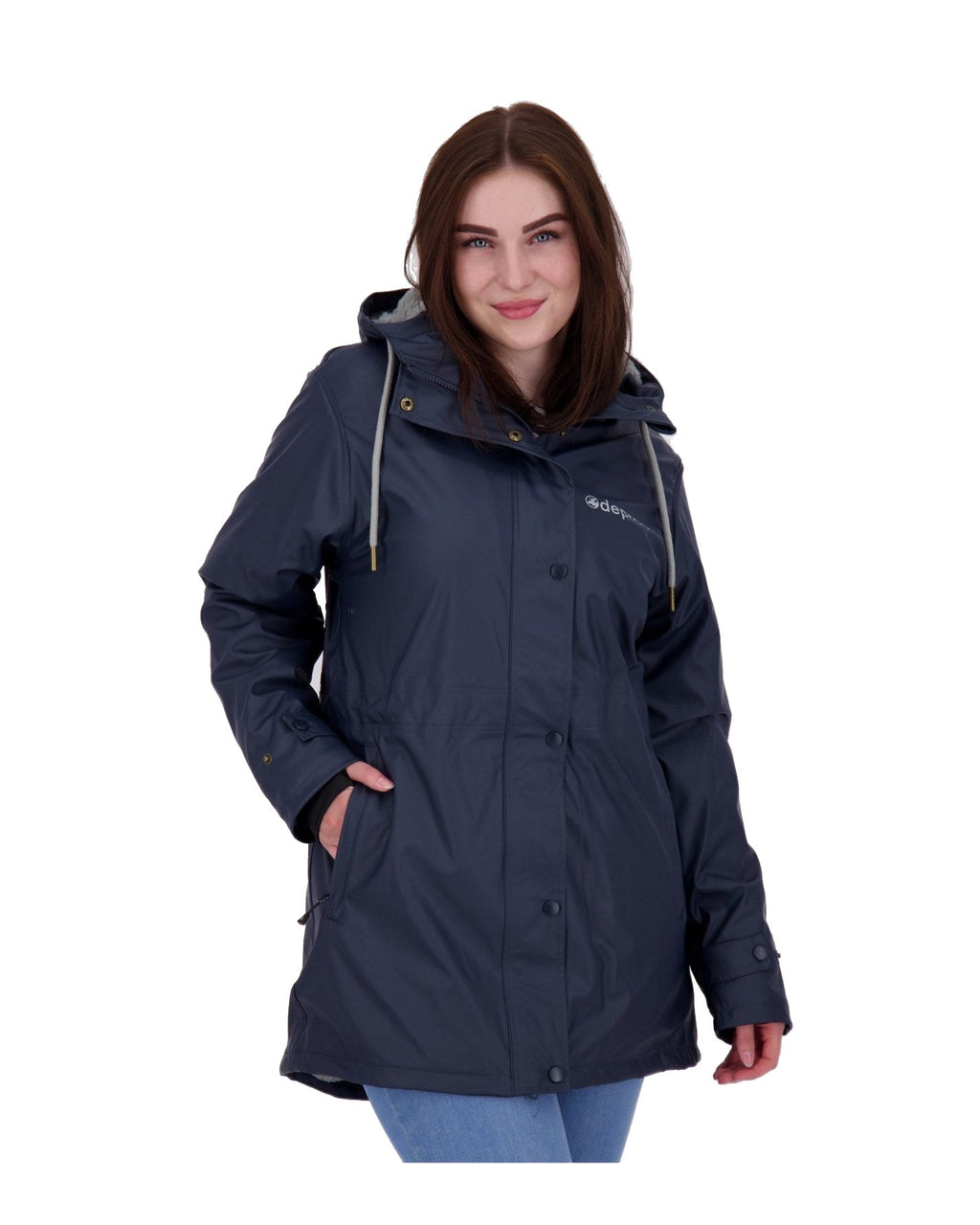 DEPROC Regenmantel & Friesennerz ELLESMERE Navy