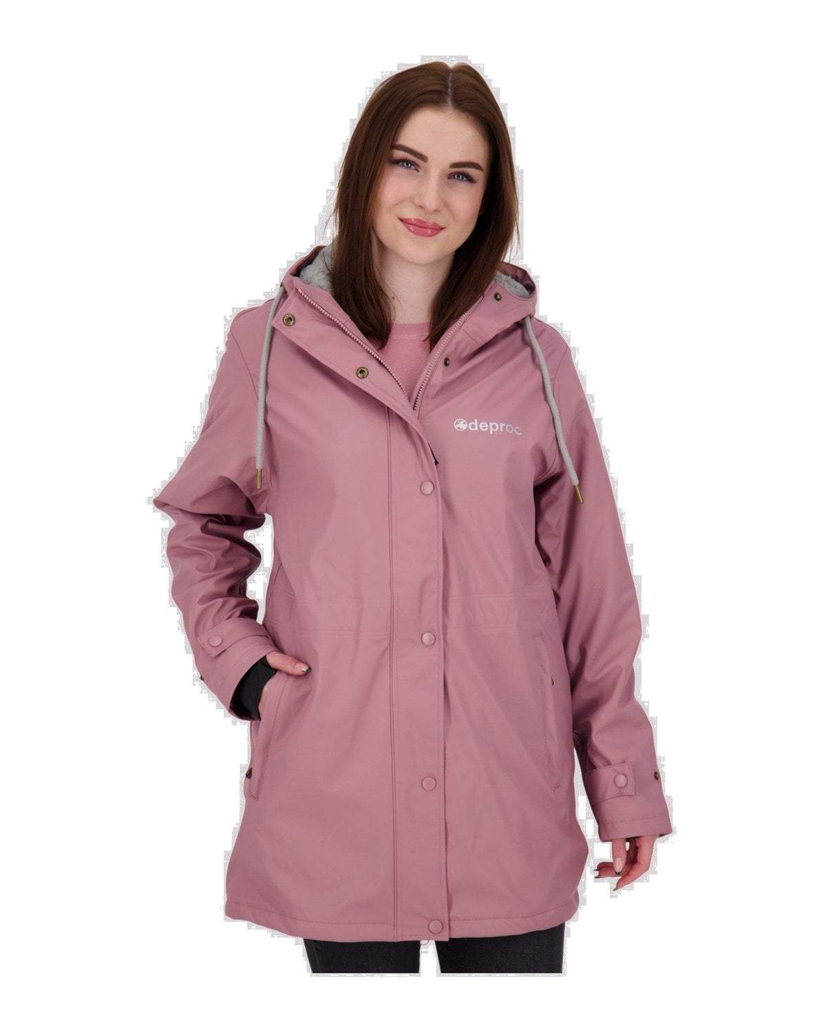 DEPROC Regenmantel & Friesennerz ELLESMERE Lila