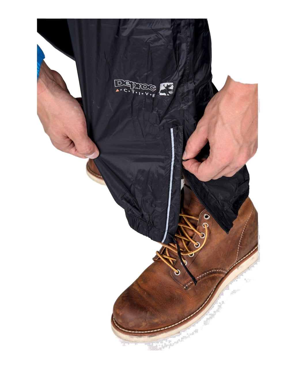 DEPROC Regenhose OLAND Schwarz